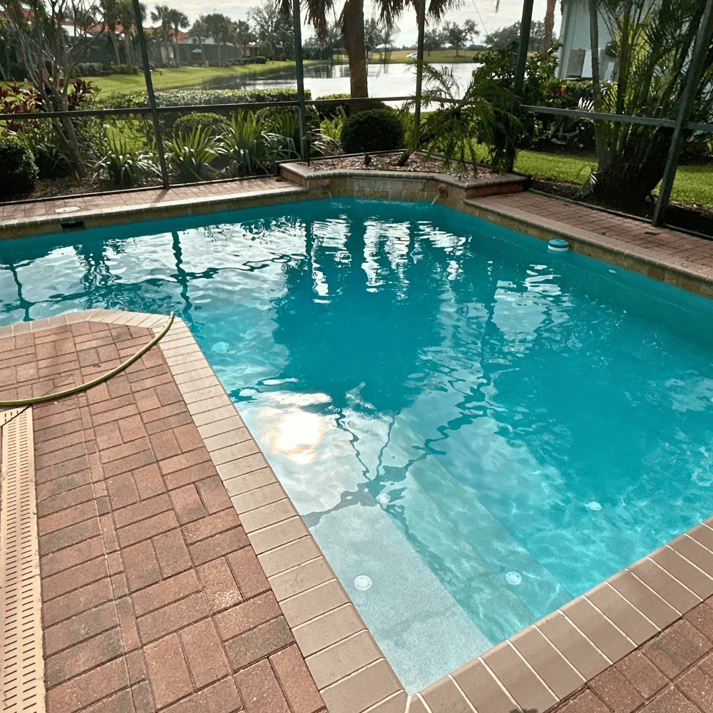 Clean and Well-Maintained Pool at Sarasota Home