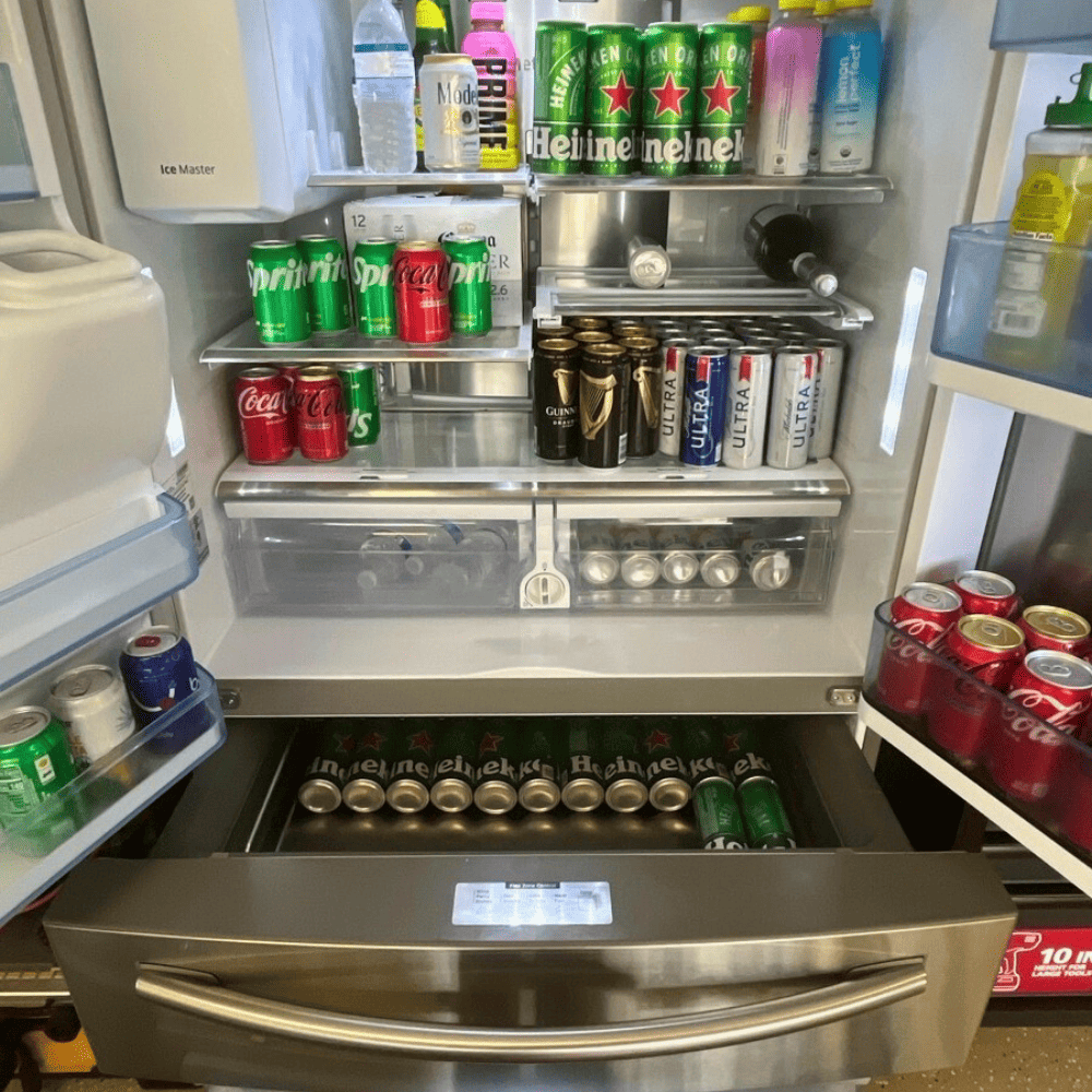Refrigerator Inspection During Home Watch in Sarasota